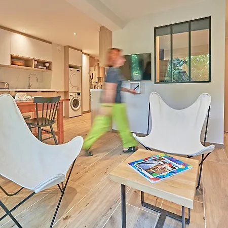 L'escale-appartement Saint-tropez-4 Personnes- Piscine-garage *