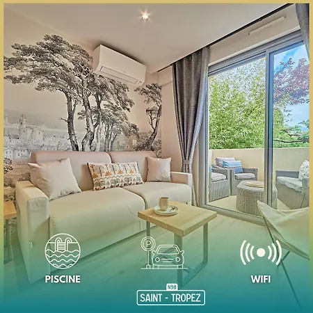 Apartment L'escale-appartement Saint-tropez-4 Personnes- Piscine-garage Saint-Tropez